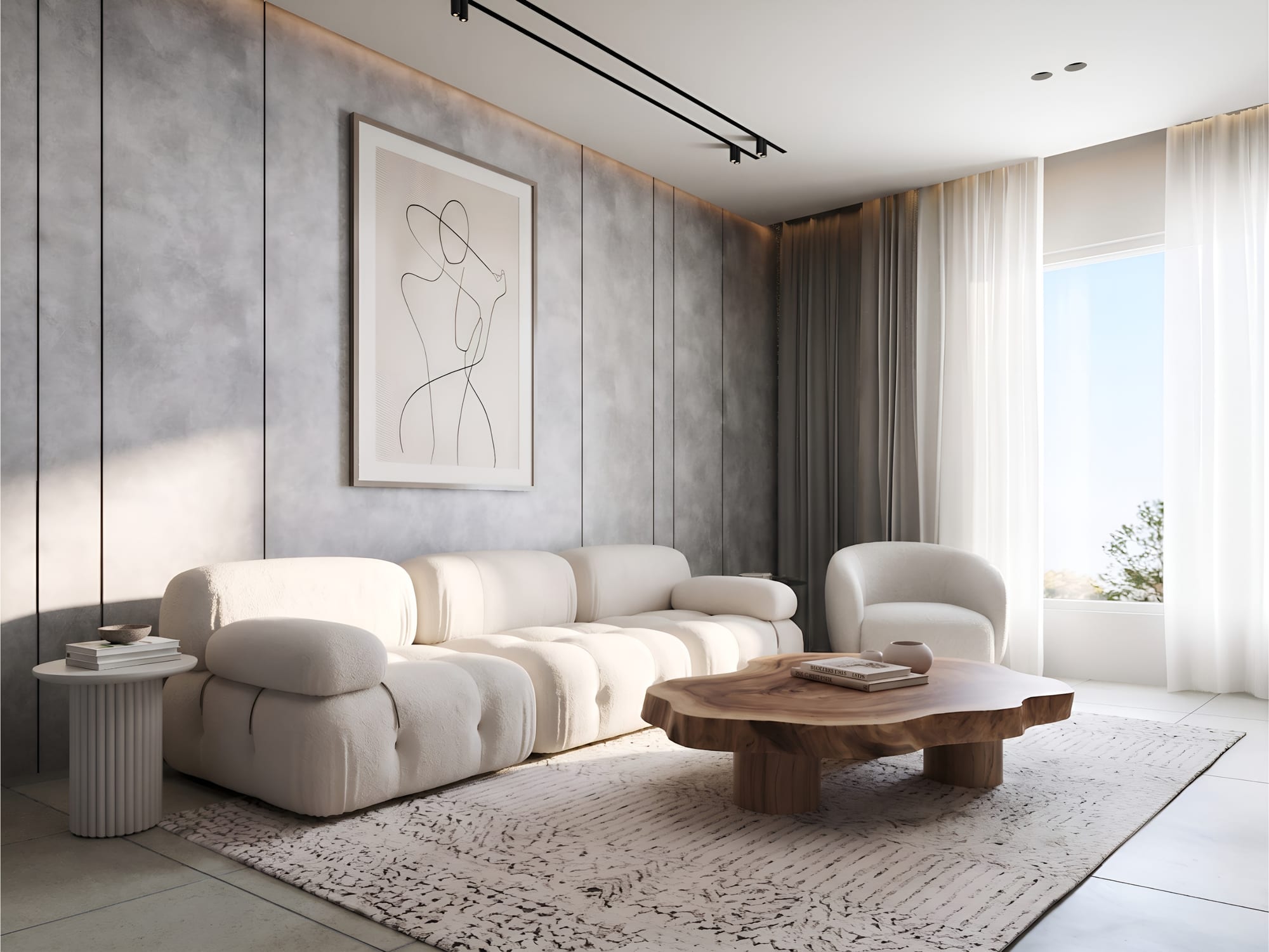 Shore furnished short term rental interior